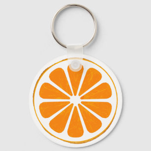 orange. keychain