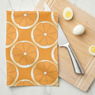 Orange Kitchen Design Towel