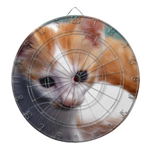 Orange Kitten Photograph Dartboard