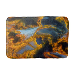 Orange Laced Pietersite Bath Mat