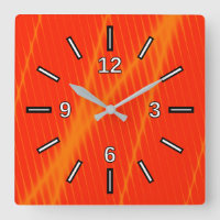 Orange Laser Beam Look Lines on a Red Background
