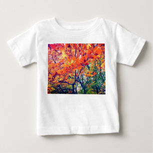 Orange leaves baby T-Shirt
