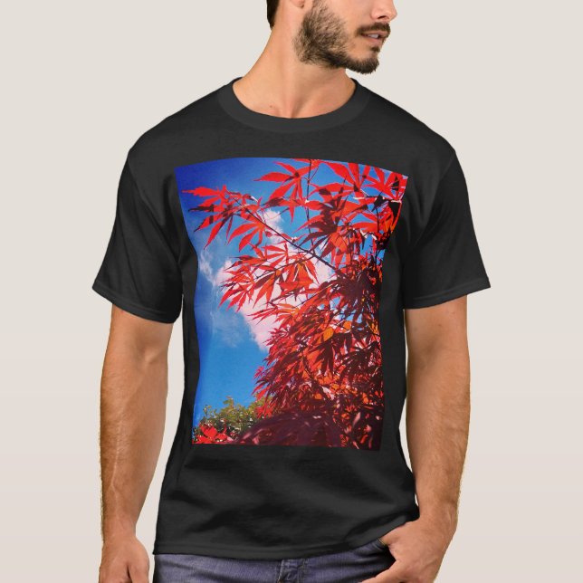 Orange leaves T-Shirt (Front)
