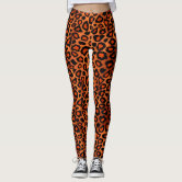 Blue animal print leggings hotsell