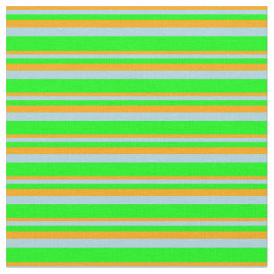 Orange, Light Blue, and Lime Coloured Pattern Fabric