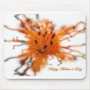 Orange Lily Mousepad