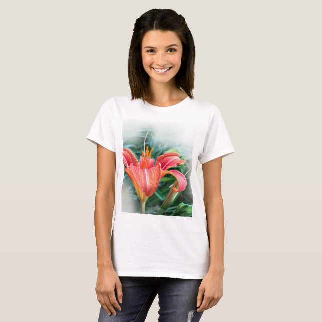 orange lily T-Shirt (Front Full)