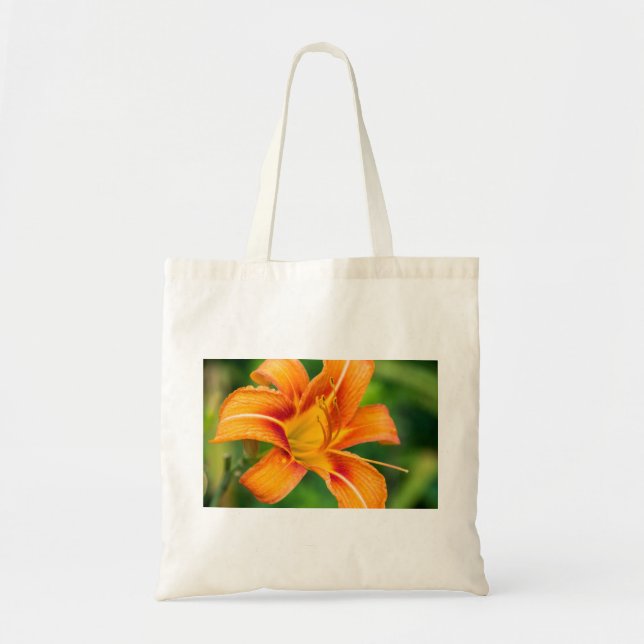 Orange Lily Tote Bag (Front)