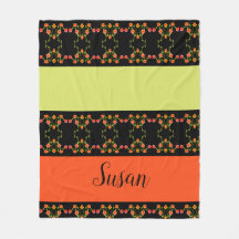 Orange Lime Green And Black