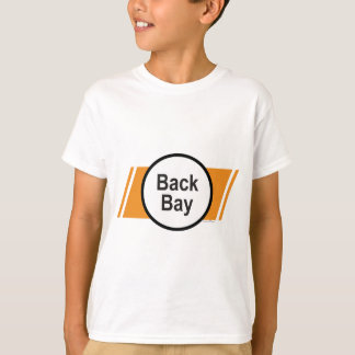 ORANGE LINE: Back_Bay T-Shirt