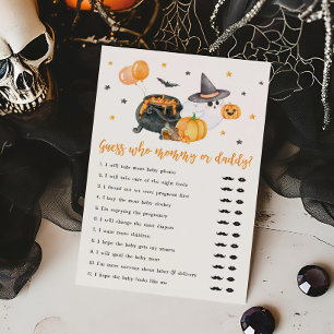 Orange Little Boo Guess Who Mommy or Daddy Game