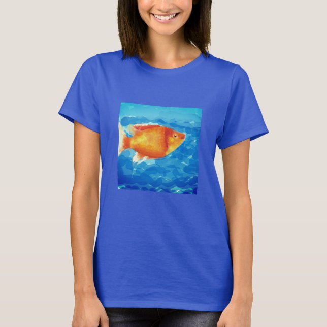 Orange little fish T-Shirt (Front)