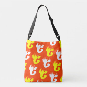 Orange Lobster Love 4Loretta Crossbody Bag