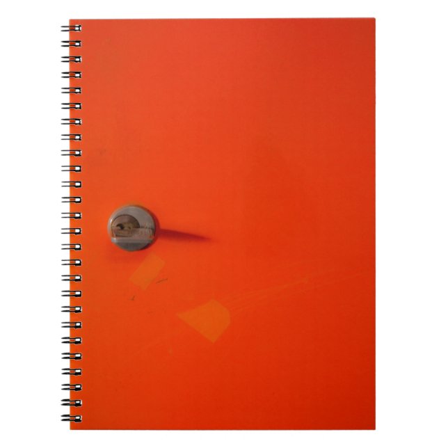 Orange locker notebook (Front)