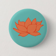 Orange Lotus Flower