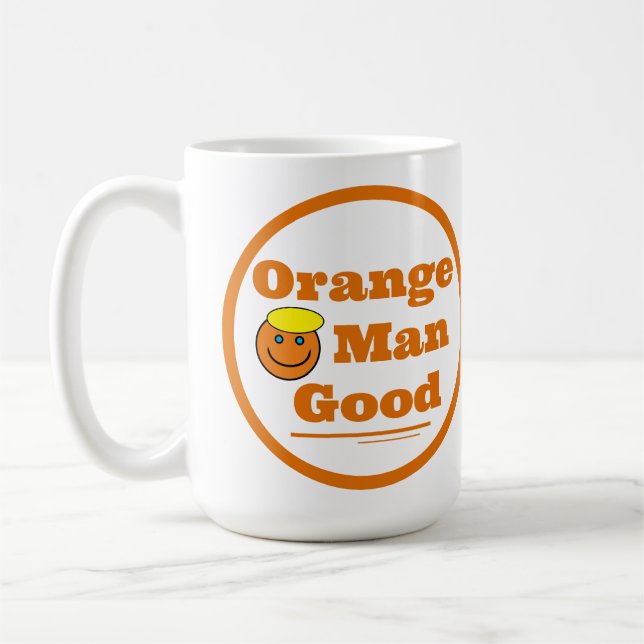 Orange Man GOOD       Coffee Mug (Left)