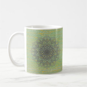 Orange Mandala Coffee Mug
