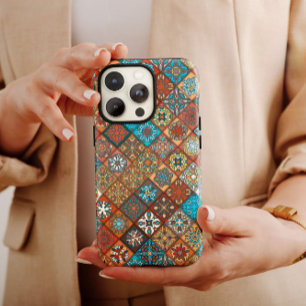 Orange Mandala Ethnic   iPhone 14 Case-Mate Case