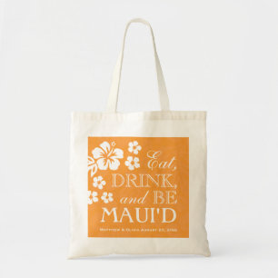 Orange Mange, Bois et Sac fourre-tout Be Maui