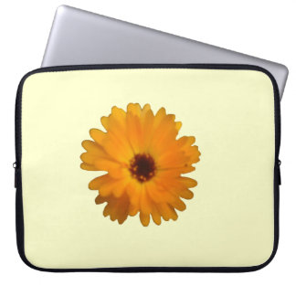 Orange Marigold Laptop Bag