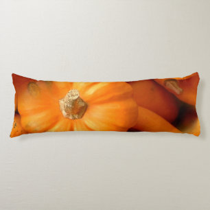 Orange Mini Pumpkins And Gourds Fall Photo Body Pillow