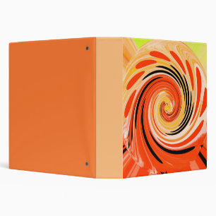 Orange mix art binder