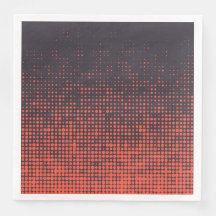 Orange, modern, urban halftone dots pattern design