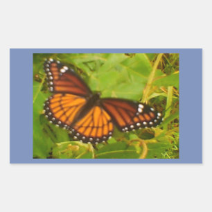 Orange Monarch Sticker