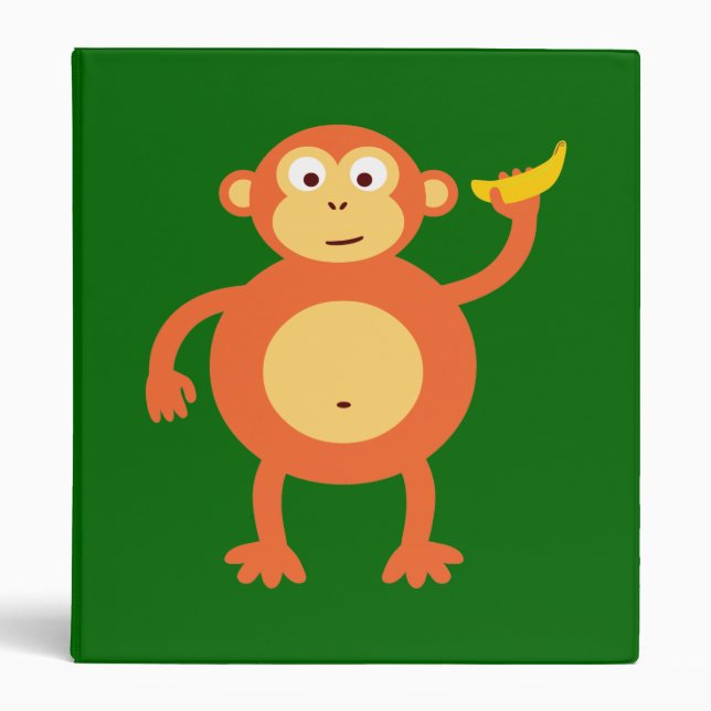 Orange Monkey Binder (Front)