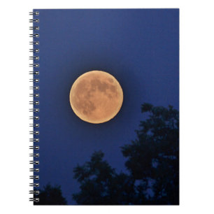 Orange Moon Notebook