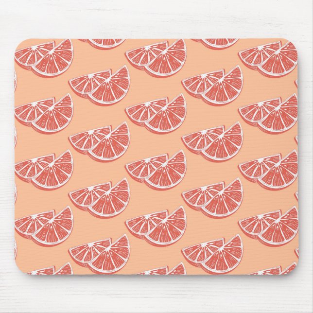 Orange Mouse Pad (Front)