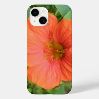 Orange Nasturtium Flower Case-Mate iPhone 14 Case