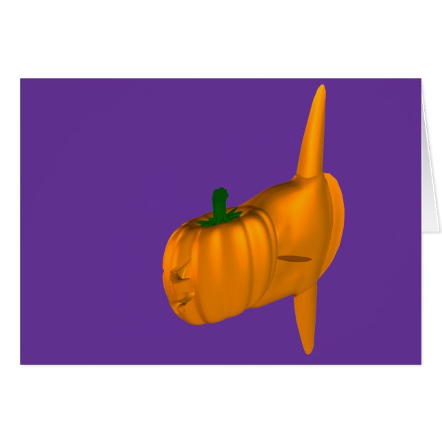 Orange Ocean Sunfish (Front Horizontal)