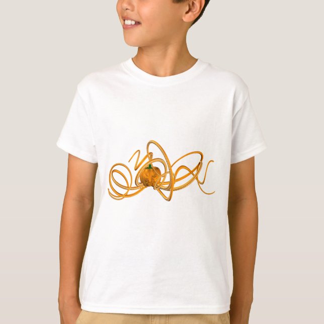 Orange Octopus T-Shirt (Front)