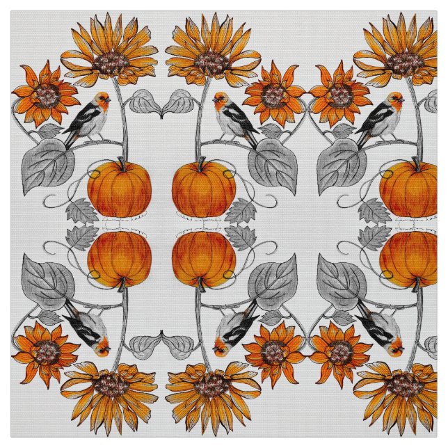 Orange Orange Fabric (Swatch)