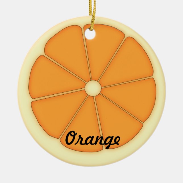 Orange Ornament (Front)