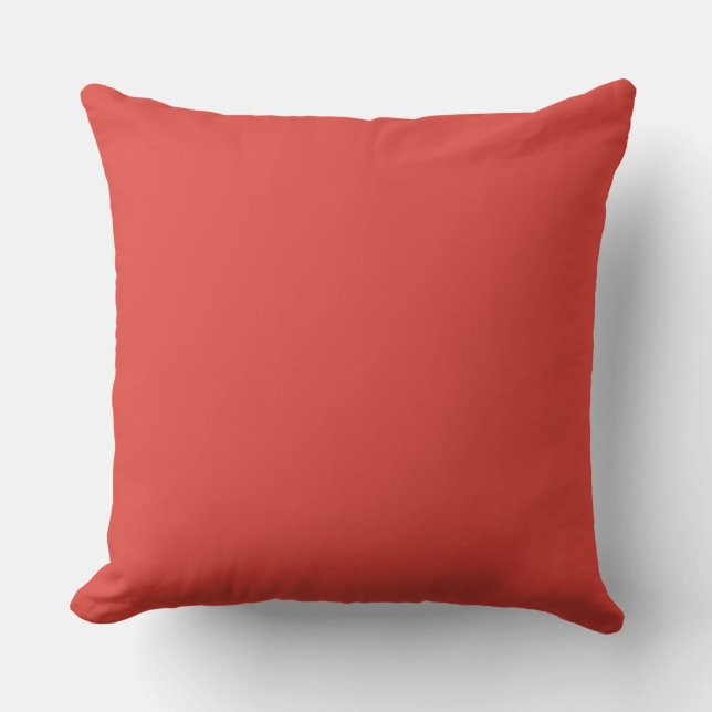 Orange Outdoor Pillow (Front)