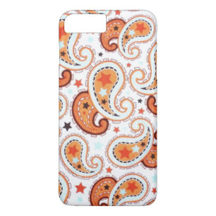Orange Paisley Phone Case
