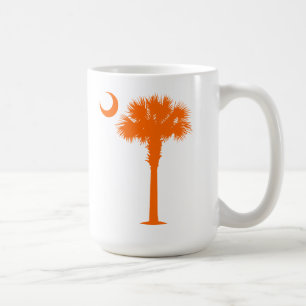 Orange Palmetto Coffee Mug