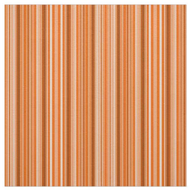 Orange pattern asymmetric lines. fabric (Swatch)