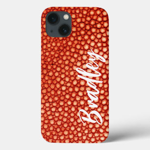 Orange Pattern iPhone 13 Case