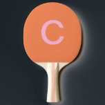 Orange Pink Monogram Initial Modern Custom Colour<br><div class="desc">Designed with custom monogram initial text template in pink orange colours! You can change the colours and initials as you want! Makes a great gift or party favour for birthdays,  weddings,  bridal showers,  bachelorette party and more!</div>