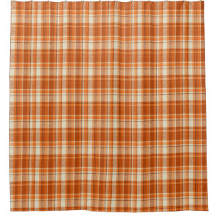 Orange plaid