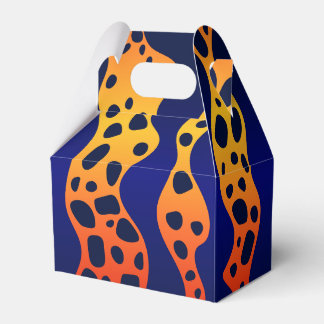 Orange Poison Dart Frog Pattern Gift Box