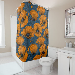 Orange poppies
