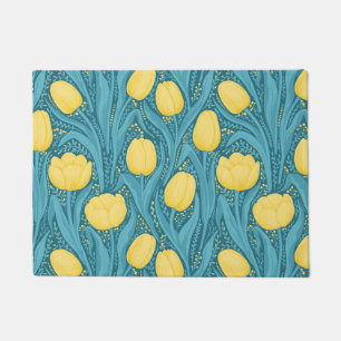 Orange Poppies Doormat