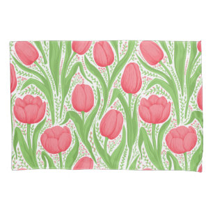 Orange Poppies Pillowcase