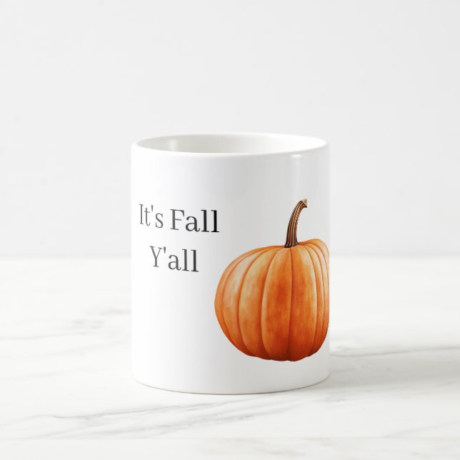 Orange Pumpkin   Coffee Mug (Center)