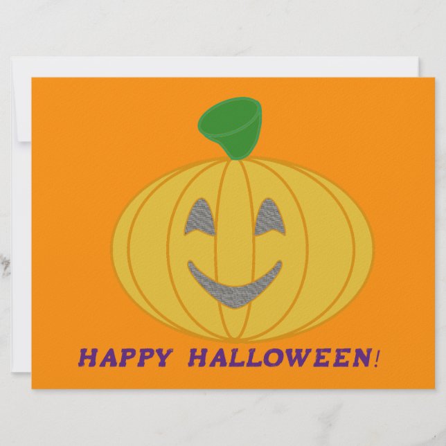 Orange Pumpkin Letterhead (Front)