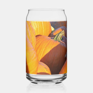 Orange Pumpkins Trailer Can Glass